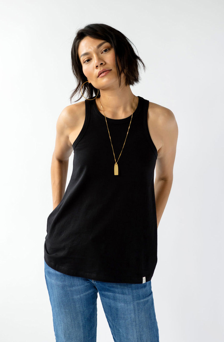 KO Cutaway Tank Black