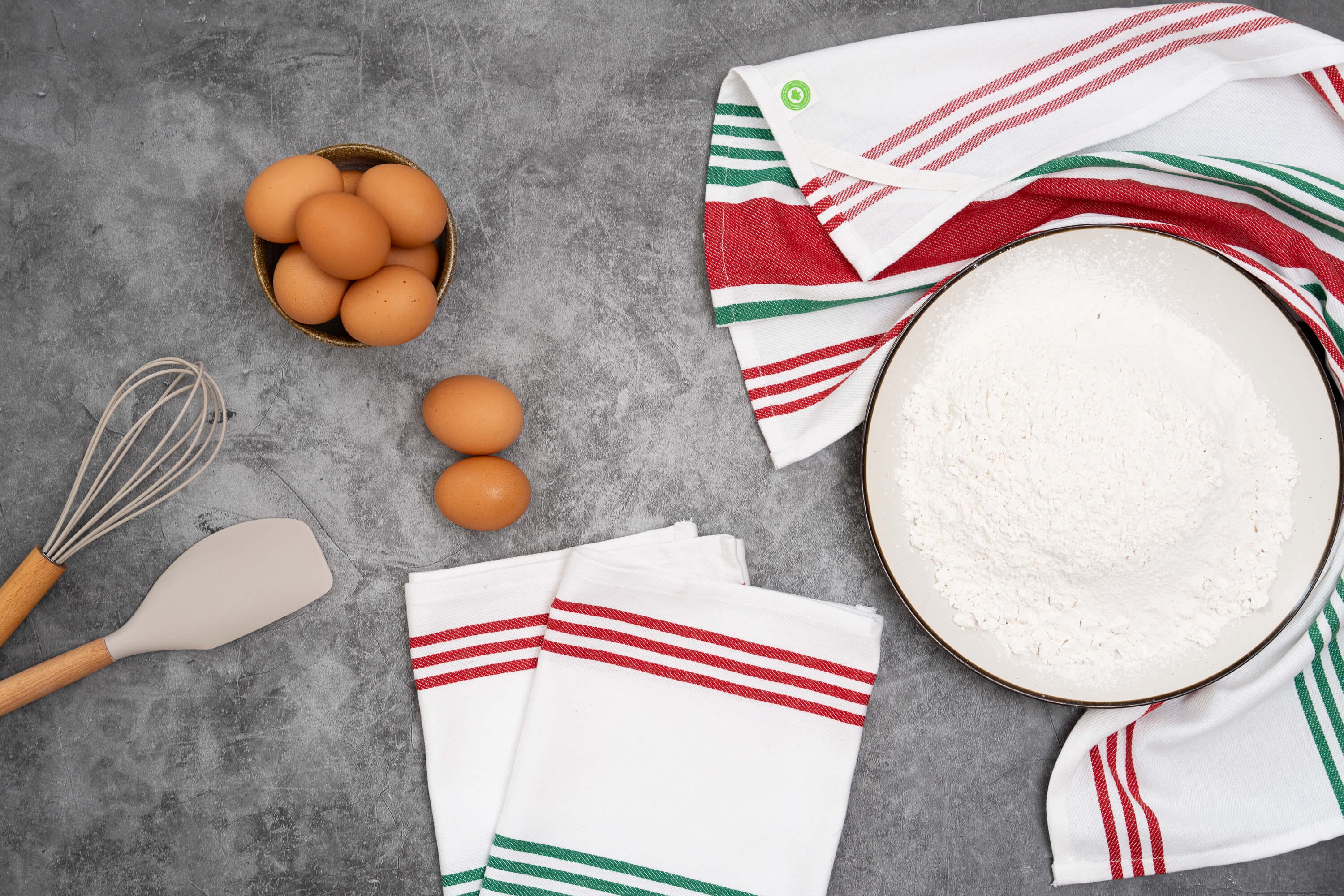 Striped Kitchen Towels