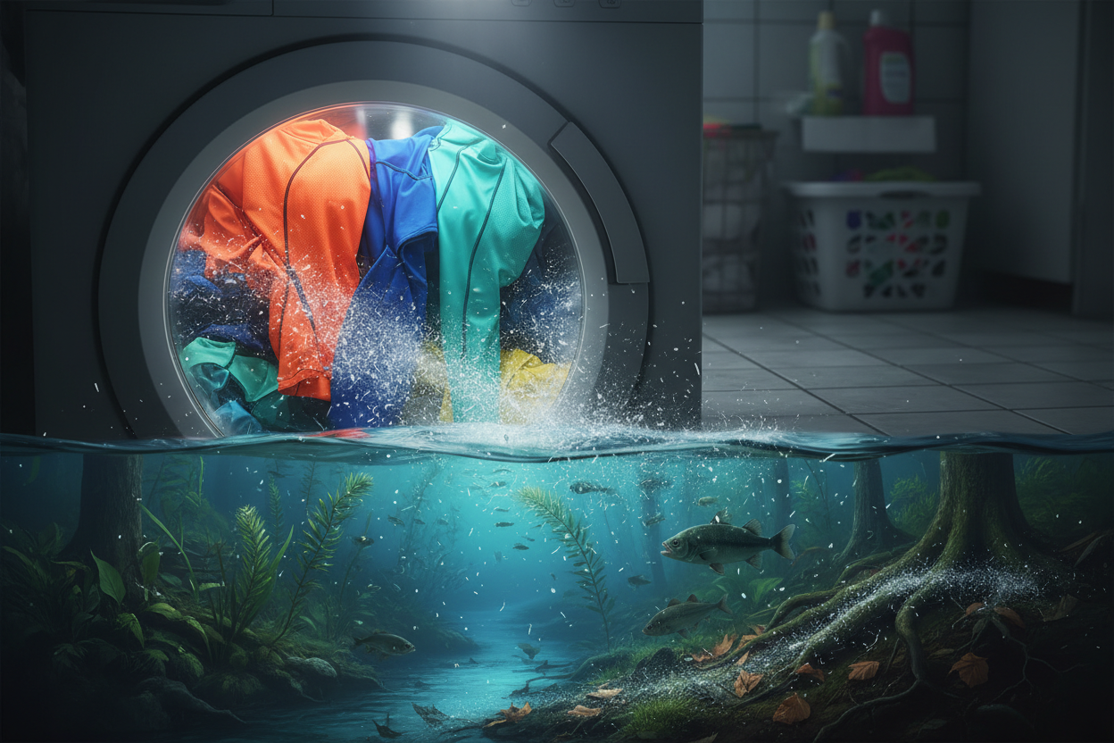 The Hidden Pollution in Our Closets: How Synthetic Clothes Shed Microplastics Into Our World