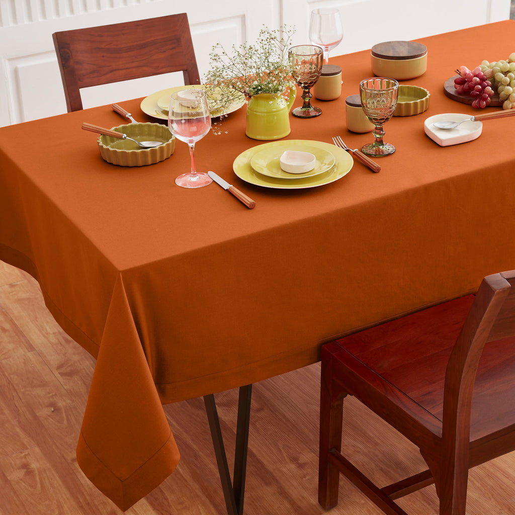Dru Cotton Linen Tablecloth