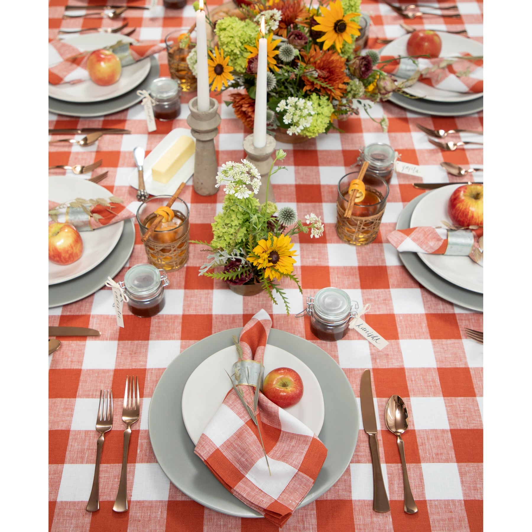 Buffalo Check Napkins, Set of 4
