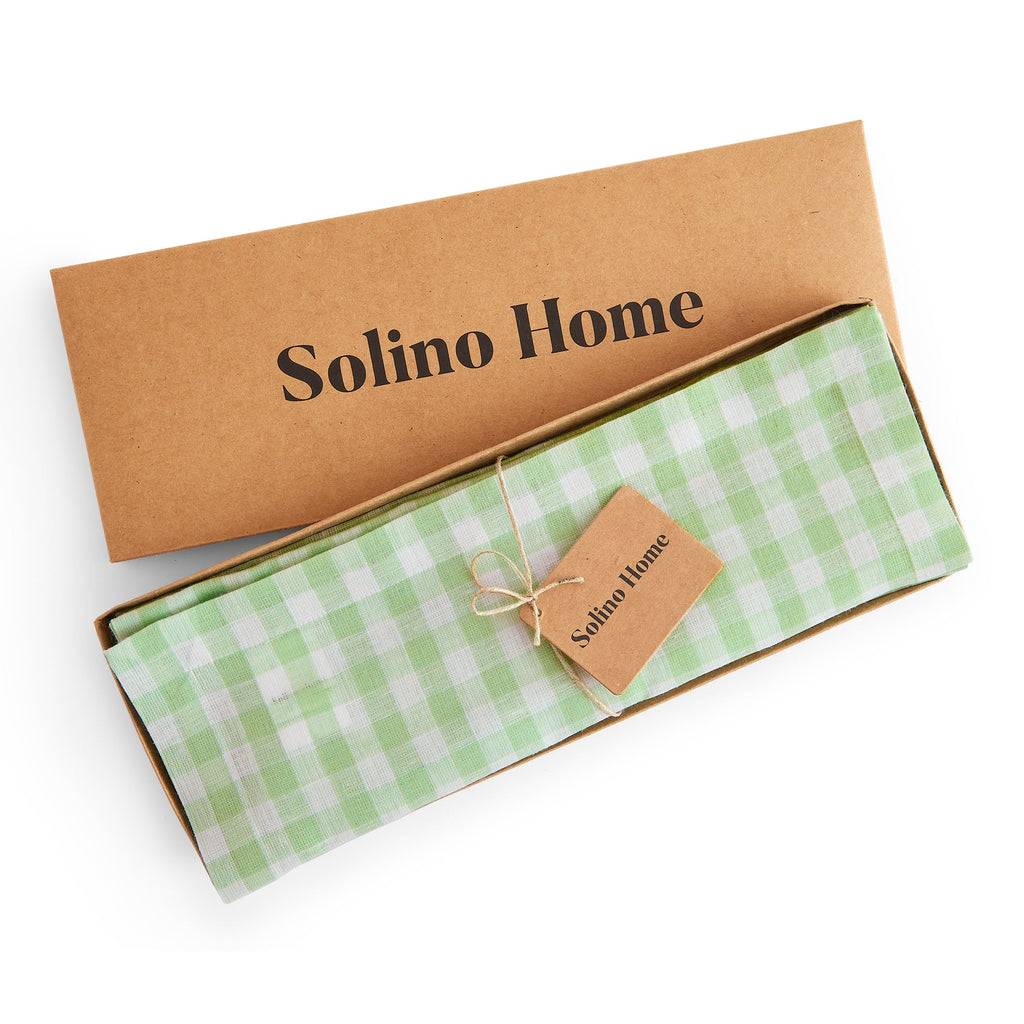 Gingham Placemats, Set of 4