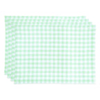 Gingham Placemats, Set of 4