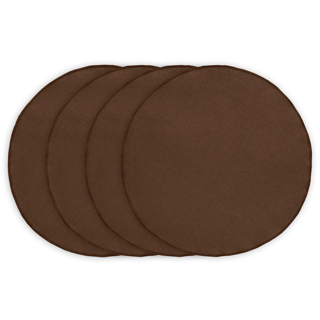 Vesta Round Placemats, Set of 4