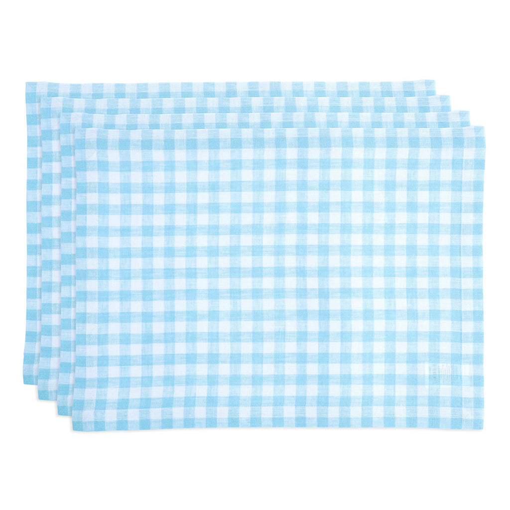 Gingham Placemats, Set of 4