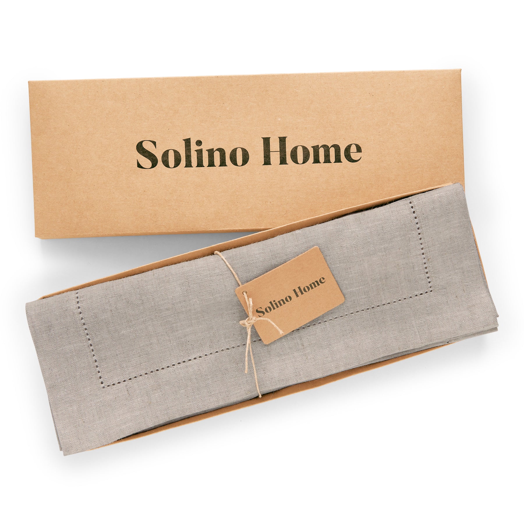 Medium Weight Hemstitch Placemats, Set of 4