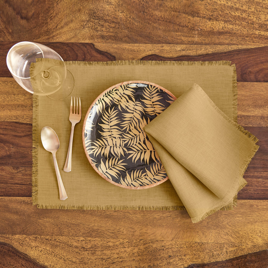 Fringe Placemats, Set of 4