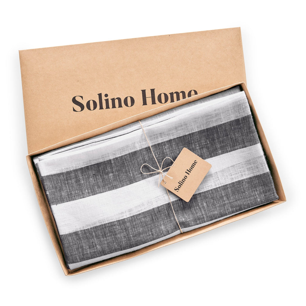 Cabana Stripe Round Tablecloth