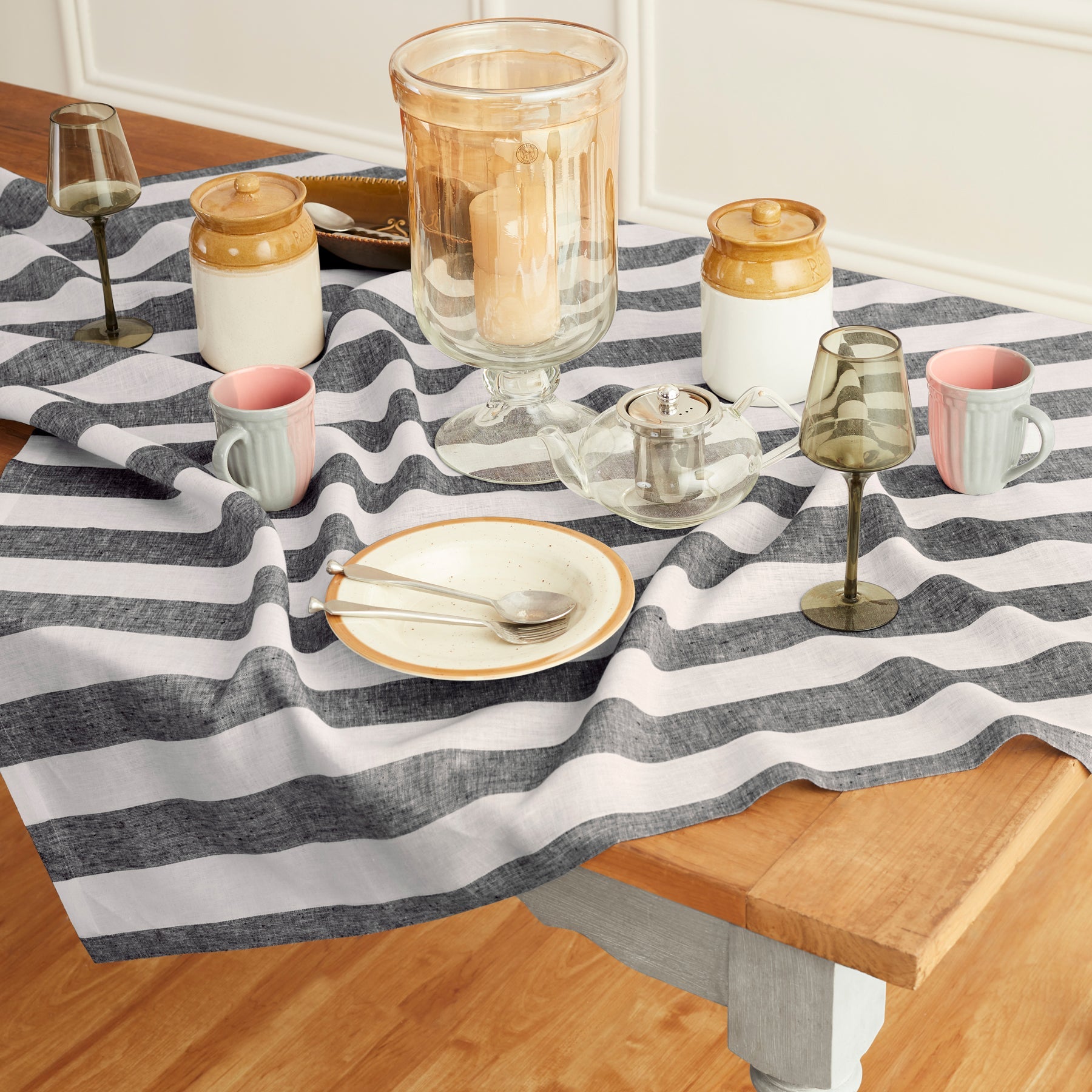 Cabana Stripe Table Throw