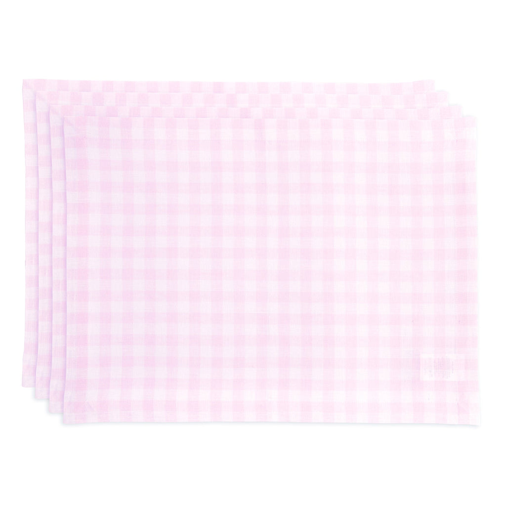 Gingham Placemats, Set of 4