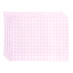 Gingham Placemats, Set of 4
