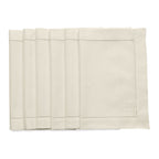 Cotton Linen Hemstitch Placemats
