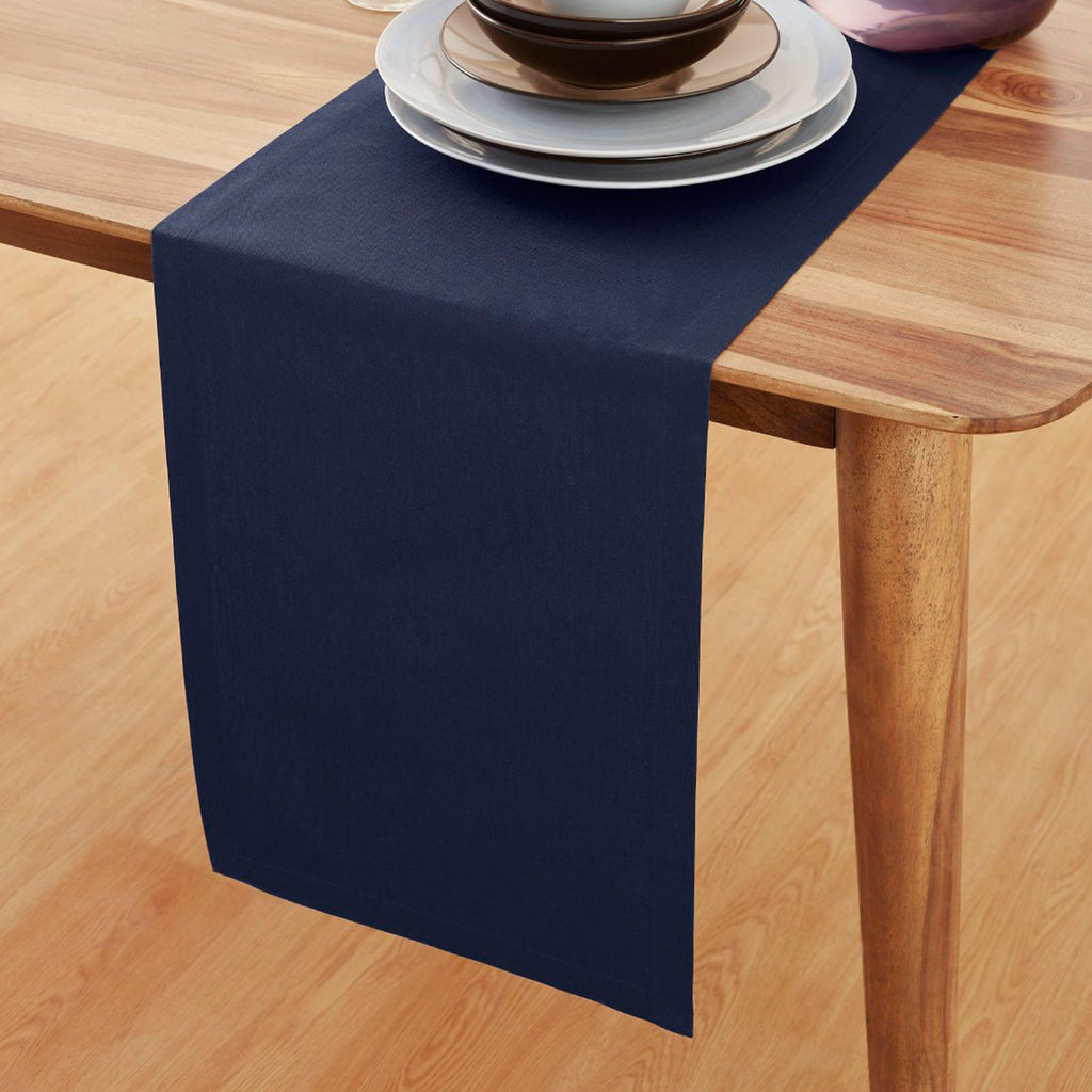 Dru Cotton Linen Table Runner