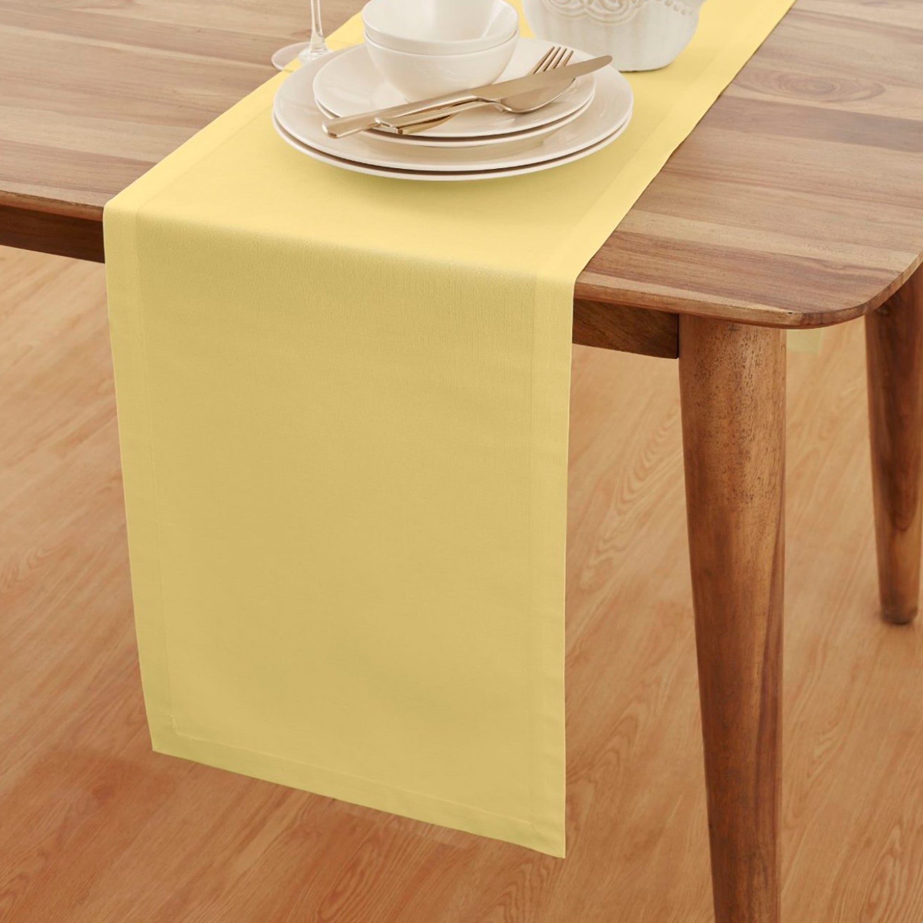 Dru Cotton Linen Table Runner