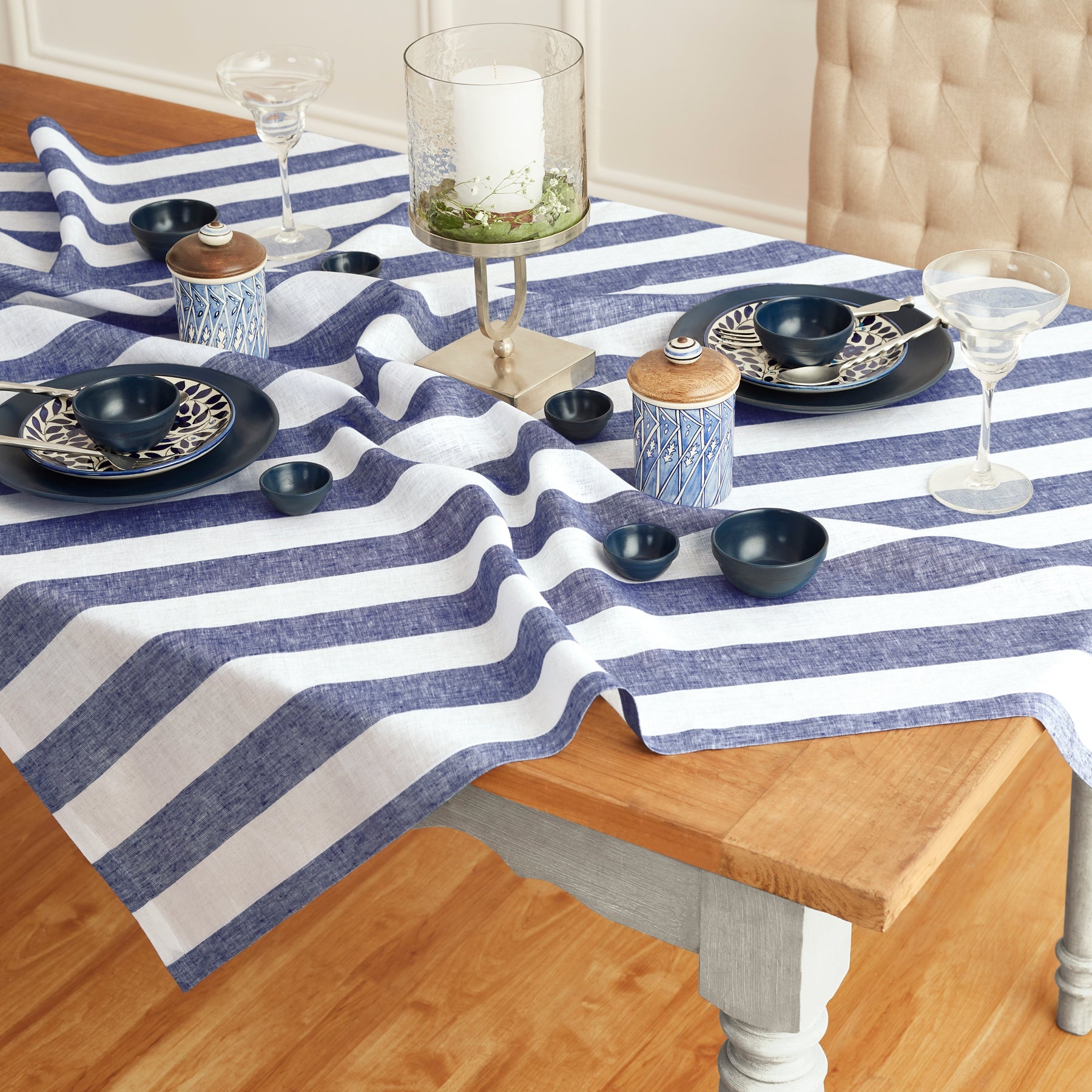 Cabana Stripe Table Throw