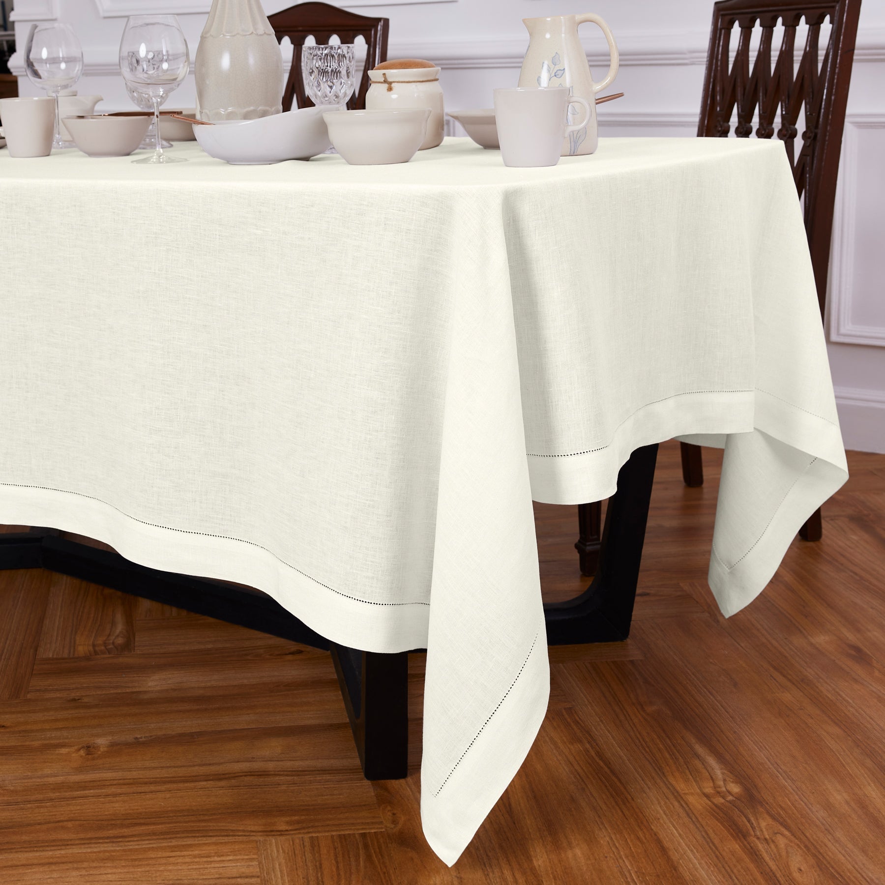 Sonoma Hemstitch Tablecloth