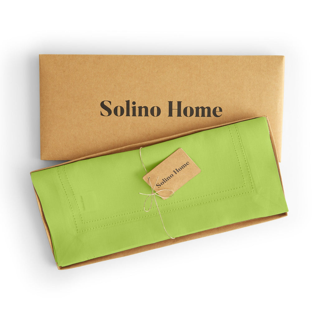Linen Double Hemstitch Table Runner