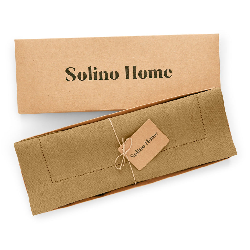 Medium Weight Hemstitch Placemats, Set of 4