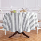 Cabana Stripe Round Tablecloth