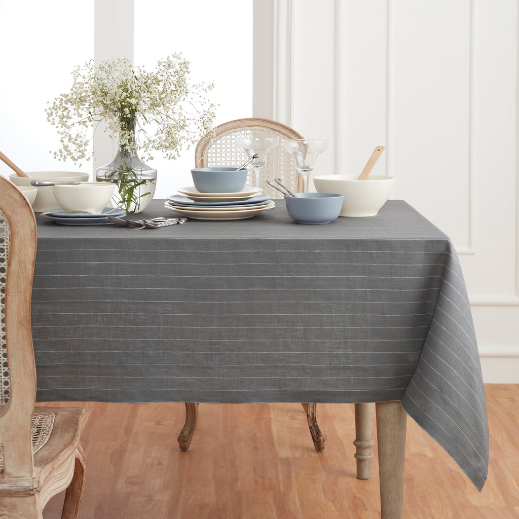 Pinstripe Tablecloth