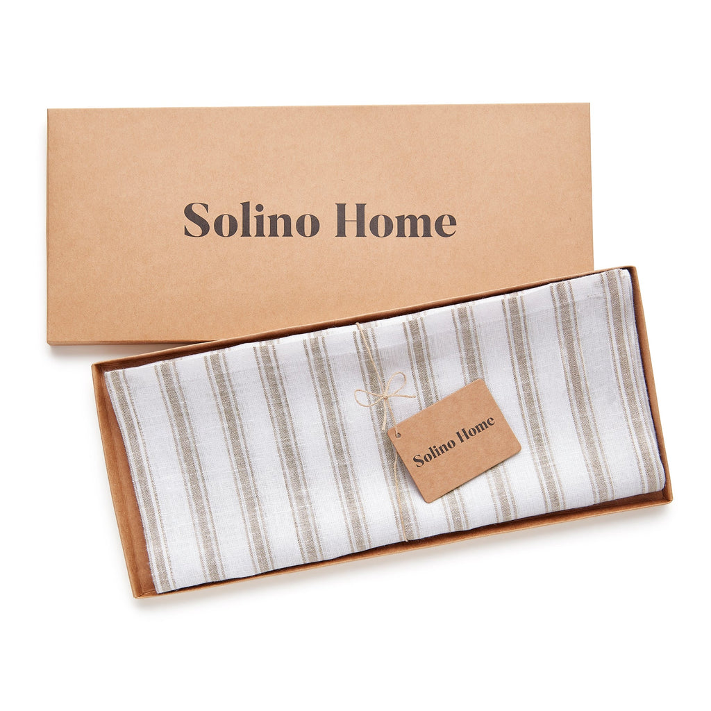 Capri Ticking Stripe Table Runner
