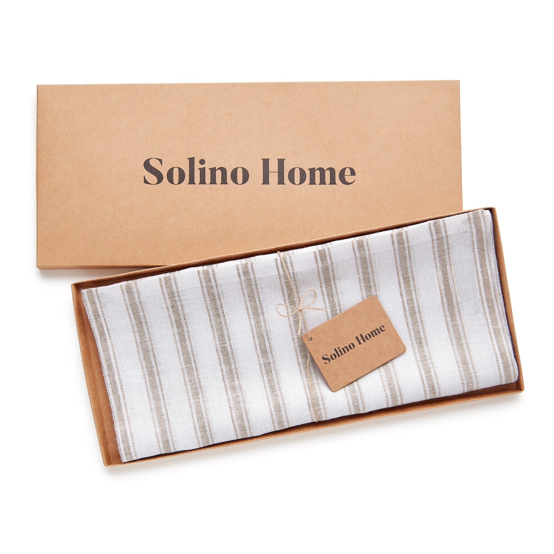 Capri Ticking Stripe Table Runner