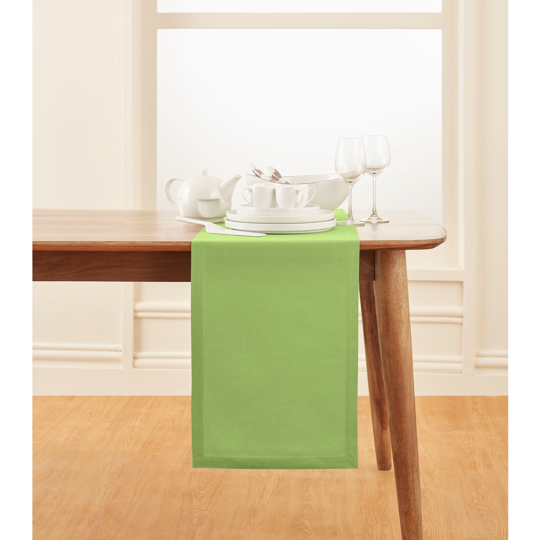 Dru Cotton Linen Table Runner
