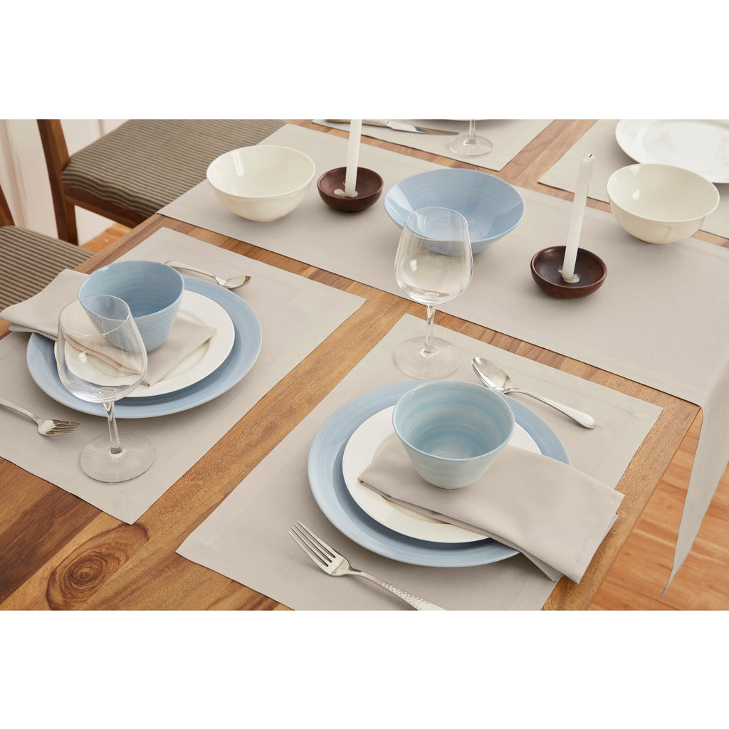 Dru Cotton Linen Table Runner