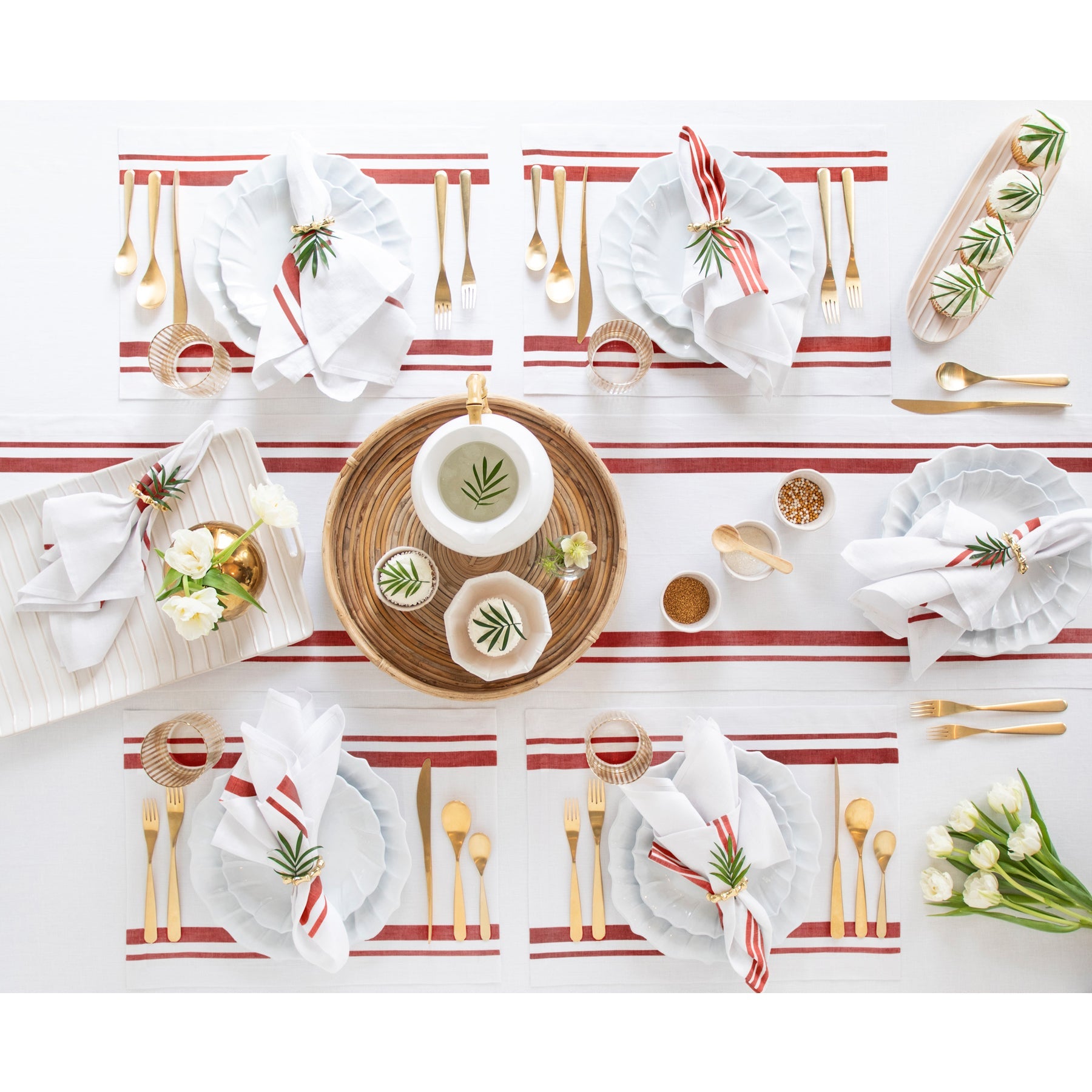 French Stripe Table Runner