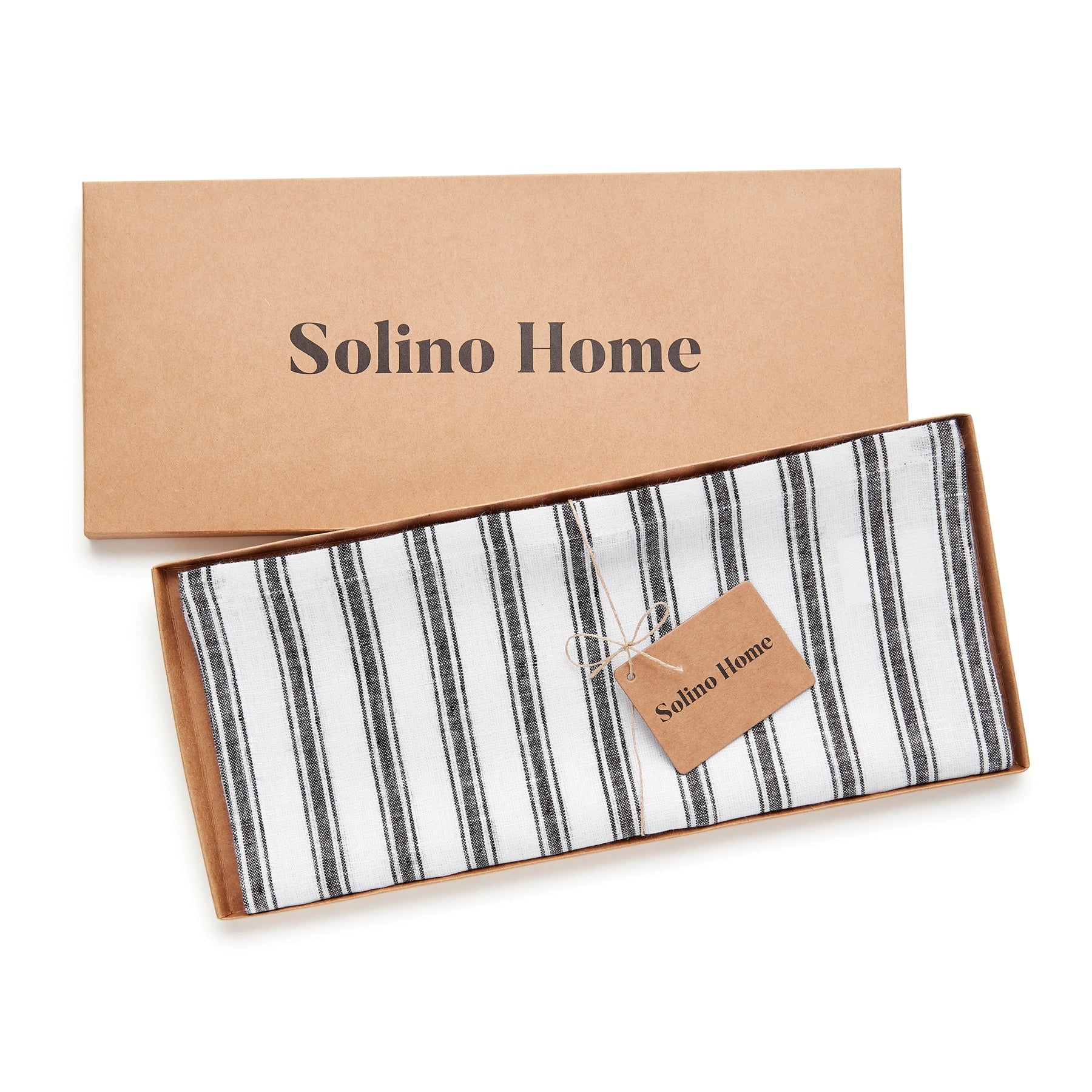 Capri Ticking Stripe Table Runner