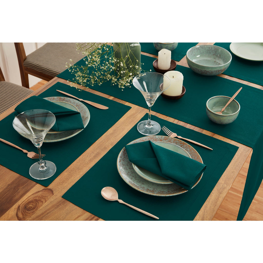 Dru Cotton Linen Table Runner