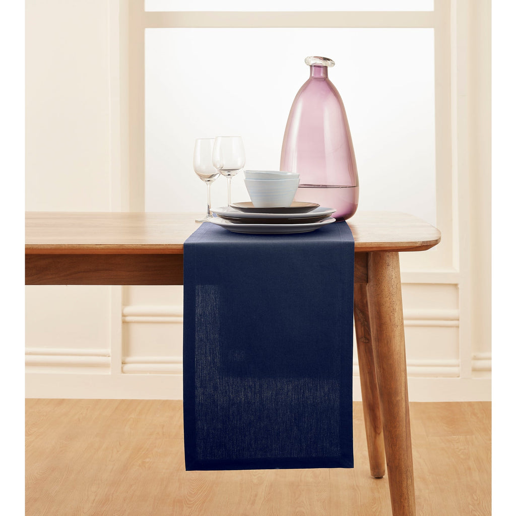 Dru Cotton Linen Table Runner