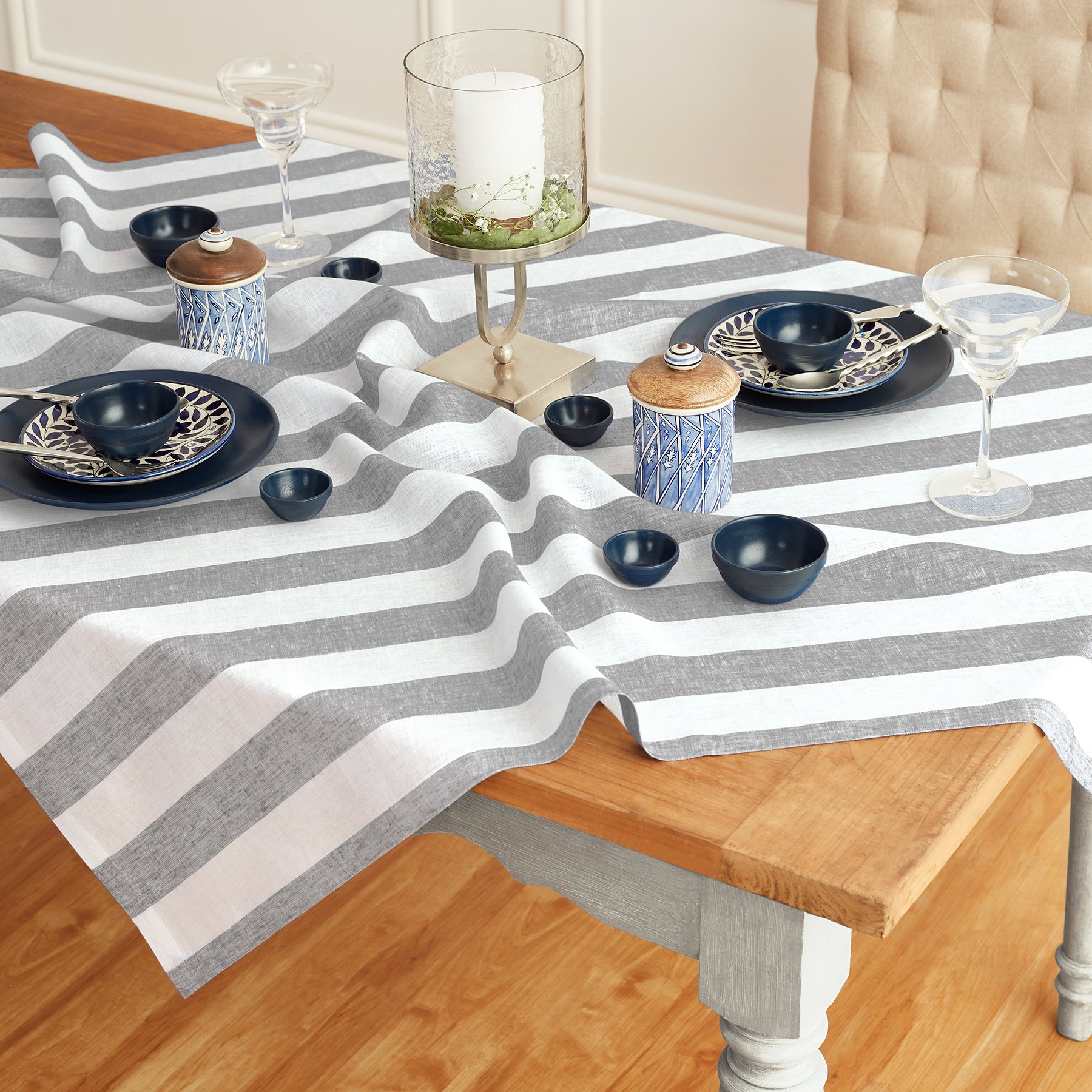 Cabana Stripe Table Throw