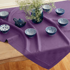 Classic Hemstitch Table Throw