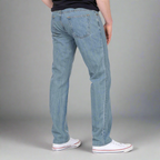 Tailored Fit Summer Weight Iced Indigo 100% Cotton