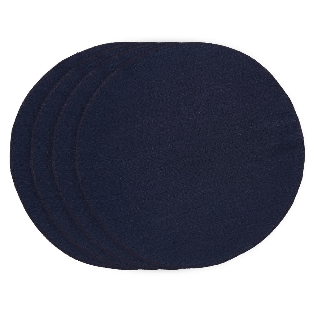 Vesta Round Placemats, Set of 4