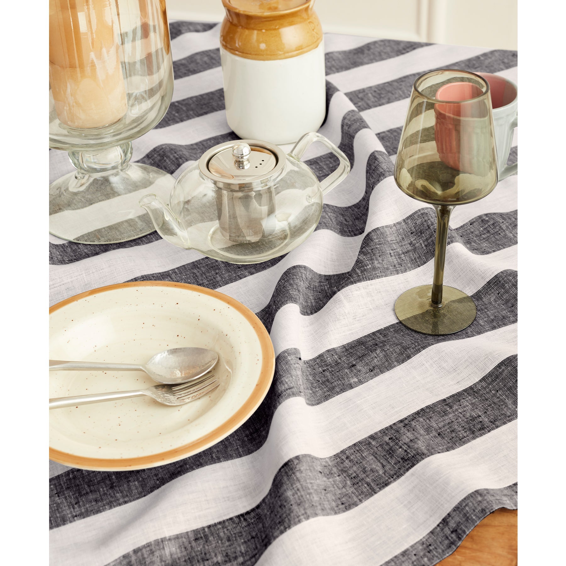 Cabana Stripe Table Throw