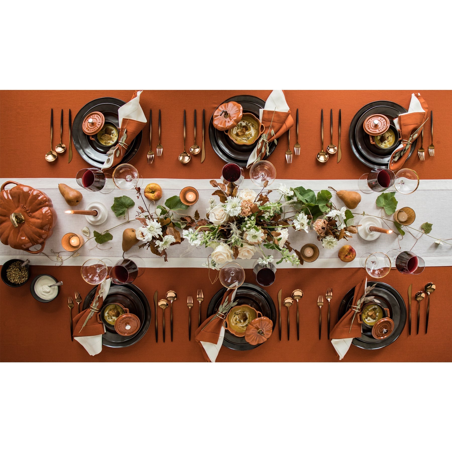 Classic Hemstitch Tablecloth