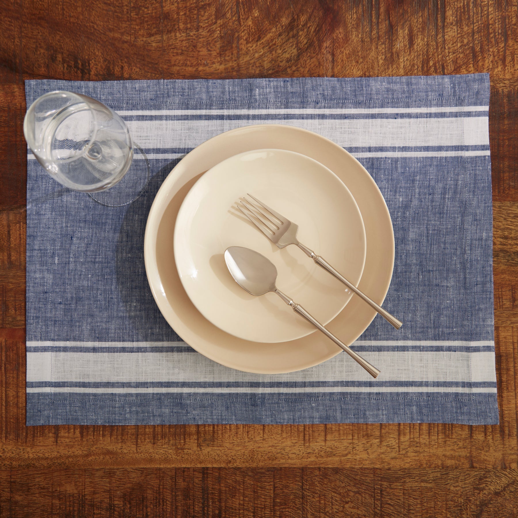 Farmhouse Stripe Placemats, Set of 4