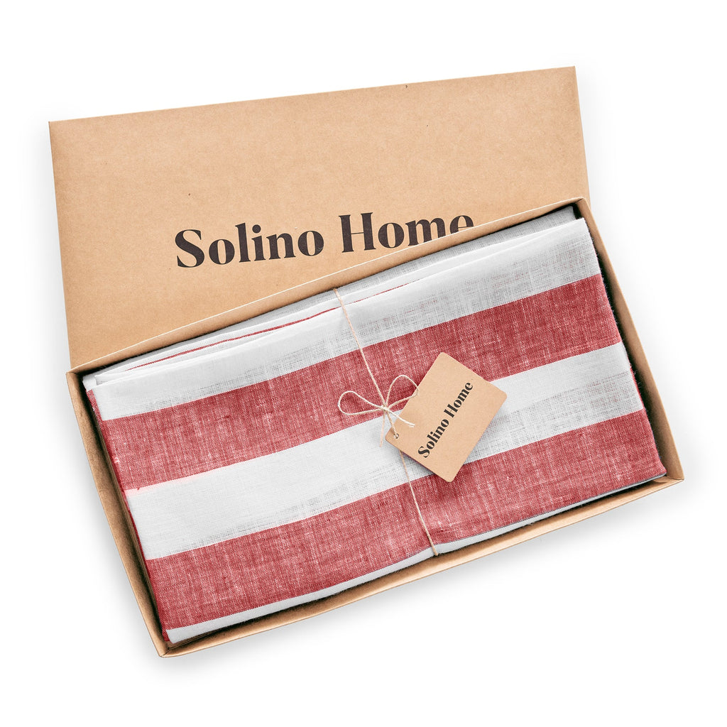 Cabana Stripe Round Tablecloth