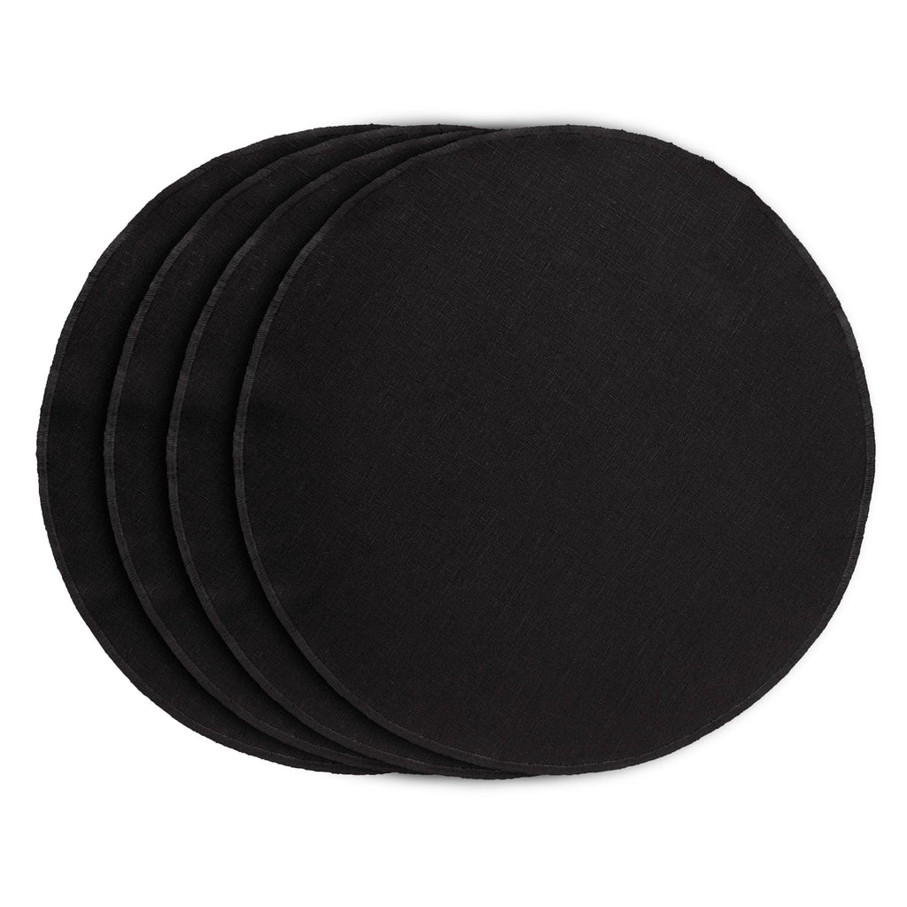 Vesta Round Placemats, Set of 4