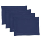 Medium Weight Hemstitch Placemats, Set of 4