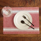 Farmhouse Stripe Placemats, Set of 4