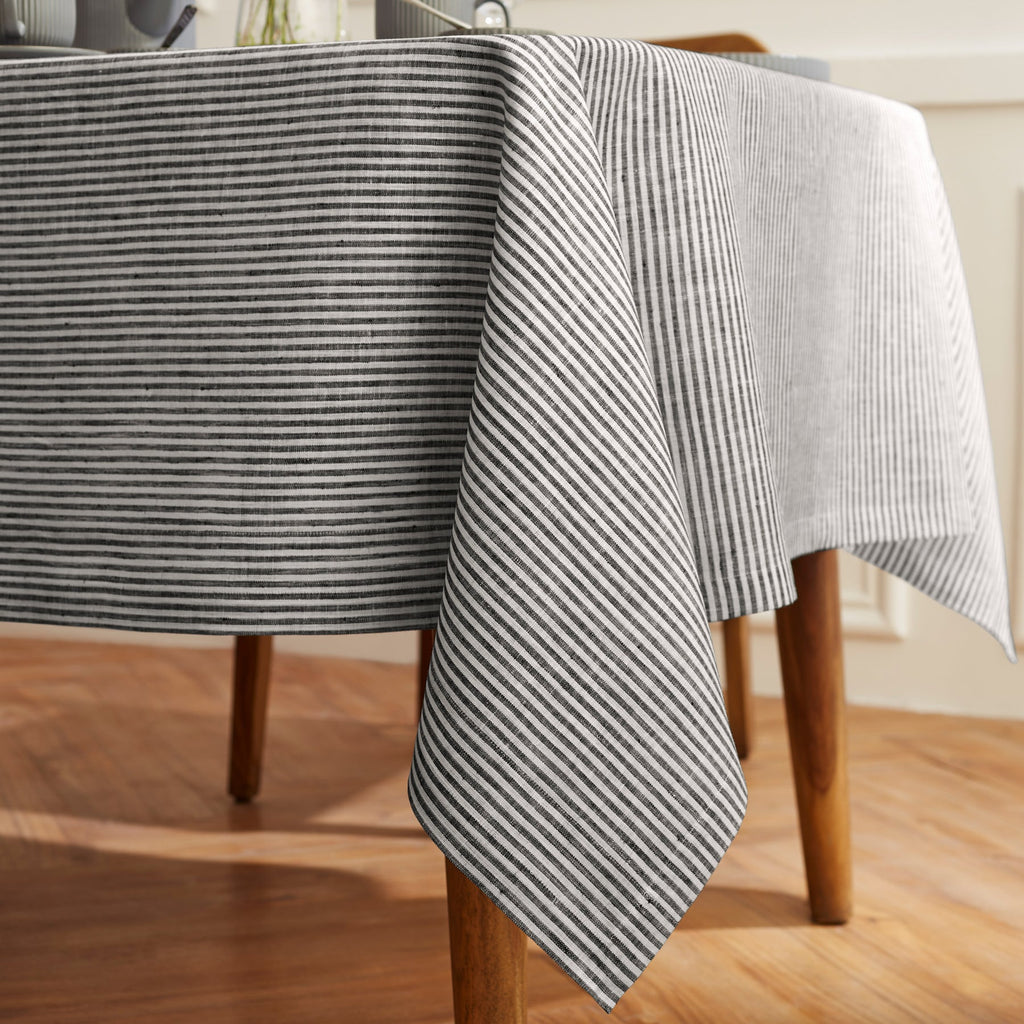 Narrow Stripe Tablecloth