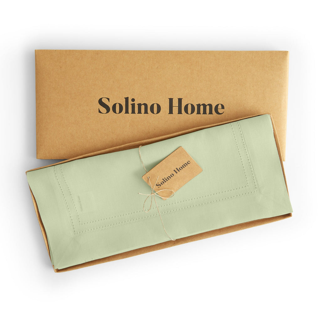 Linen Double Hemstitch Table Runner