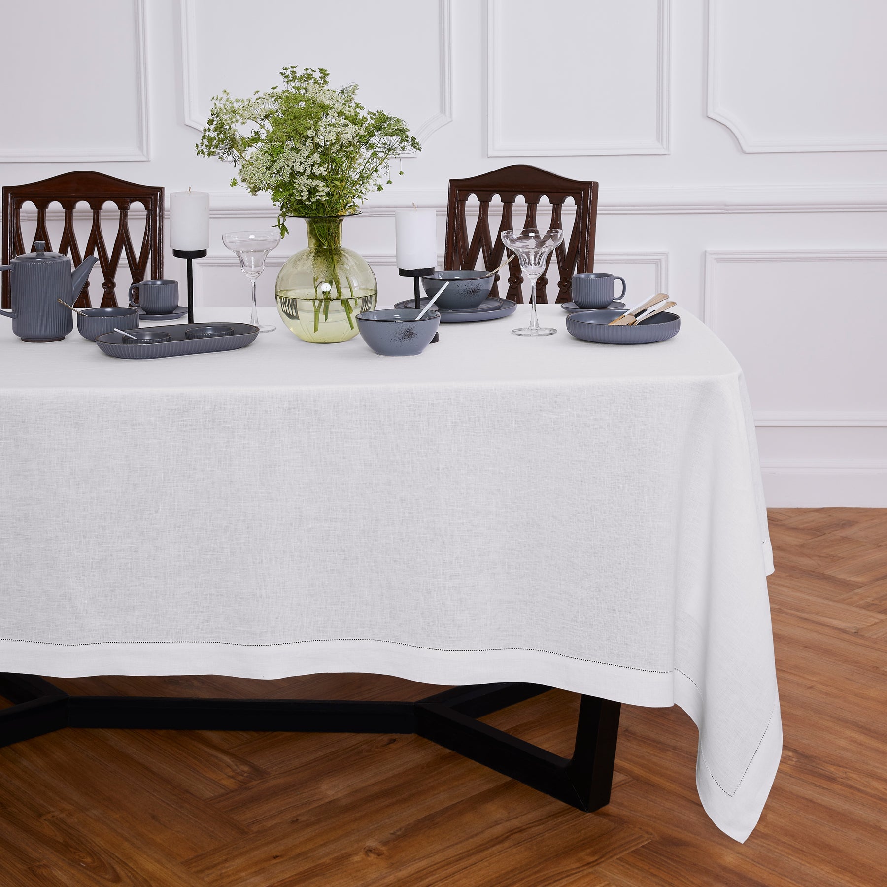 Sonoma Hemstitch Tablecloth
