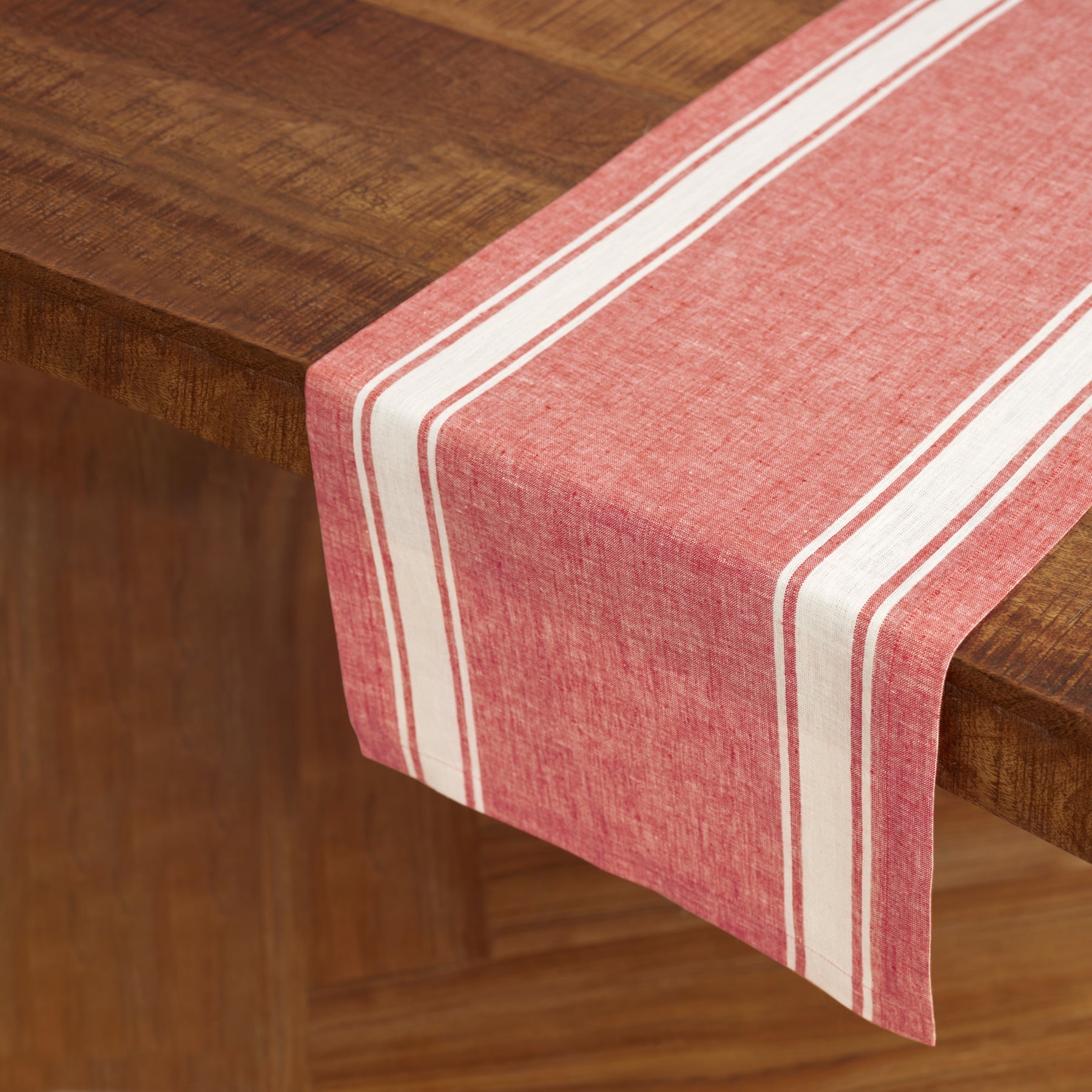 Farmhouse Stripe Table Runner