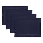 Medium Weight Hemstitch Placemats, Set of 4