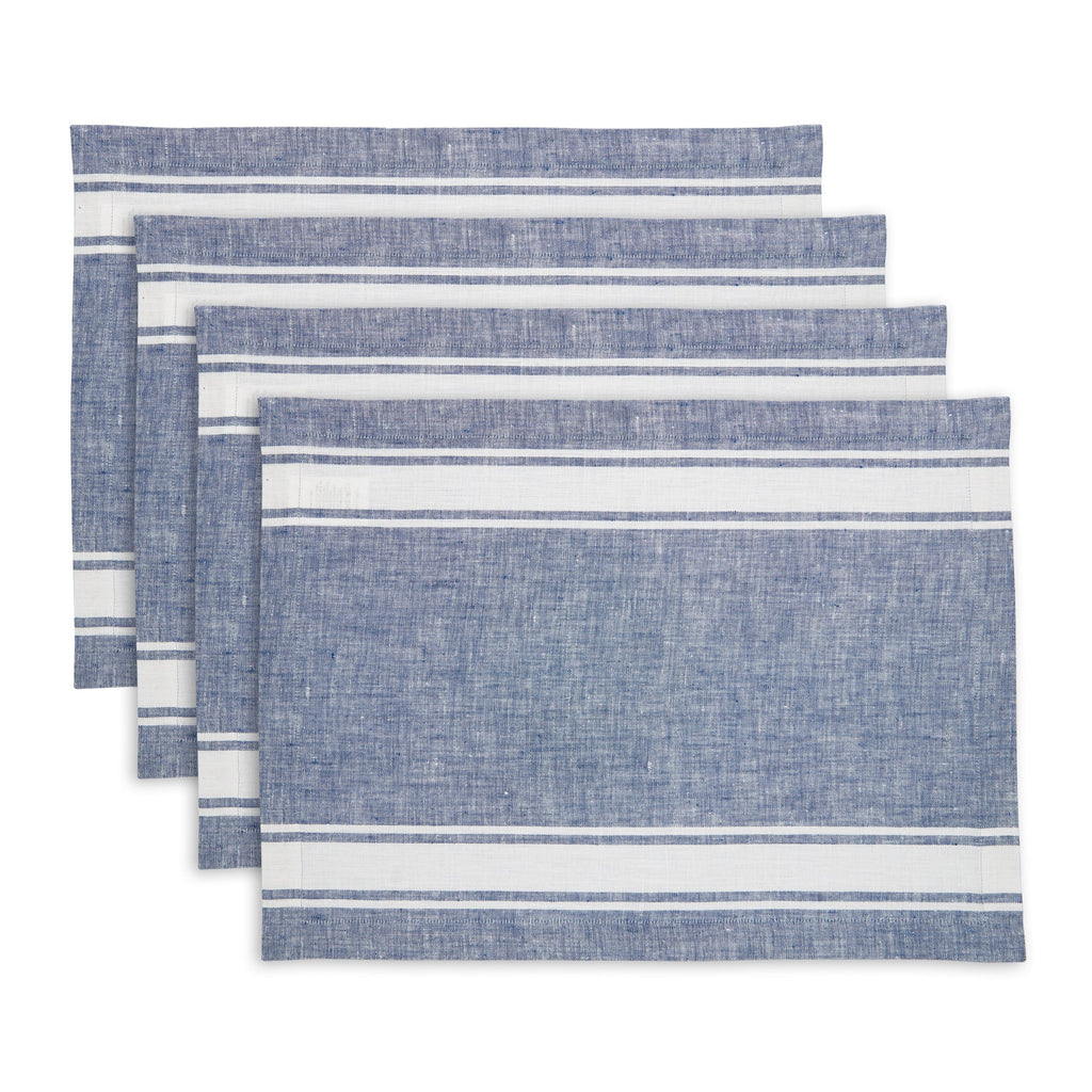 Farmhouse Stripe Placemats, Set of 4