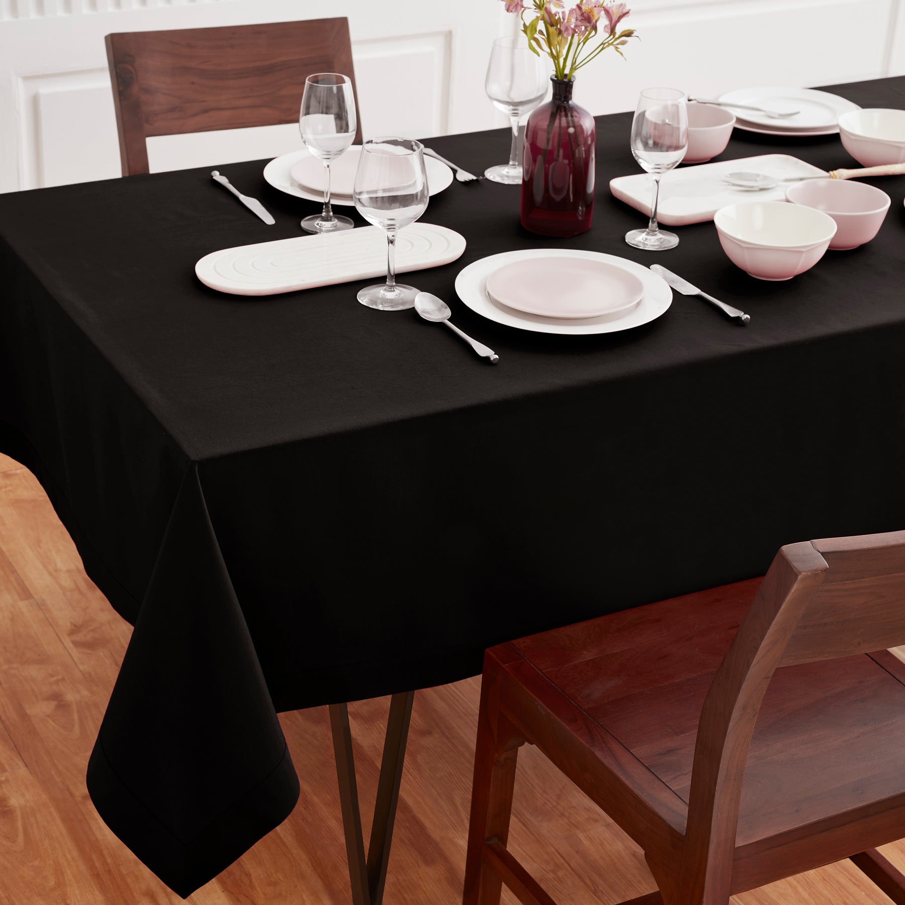 Dru Cotton Linen Tablecloth